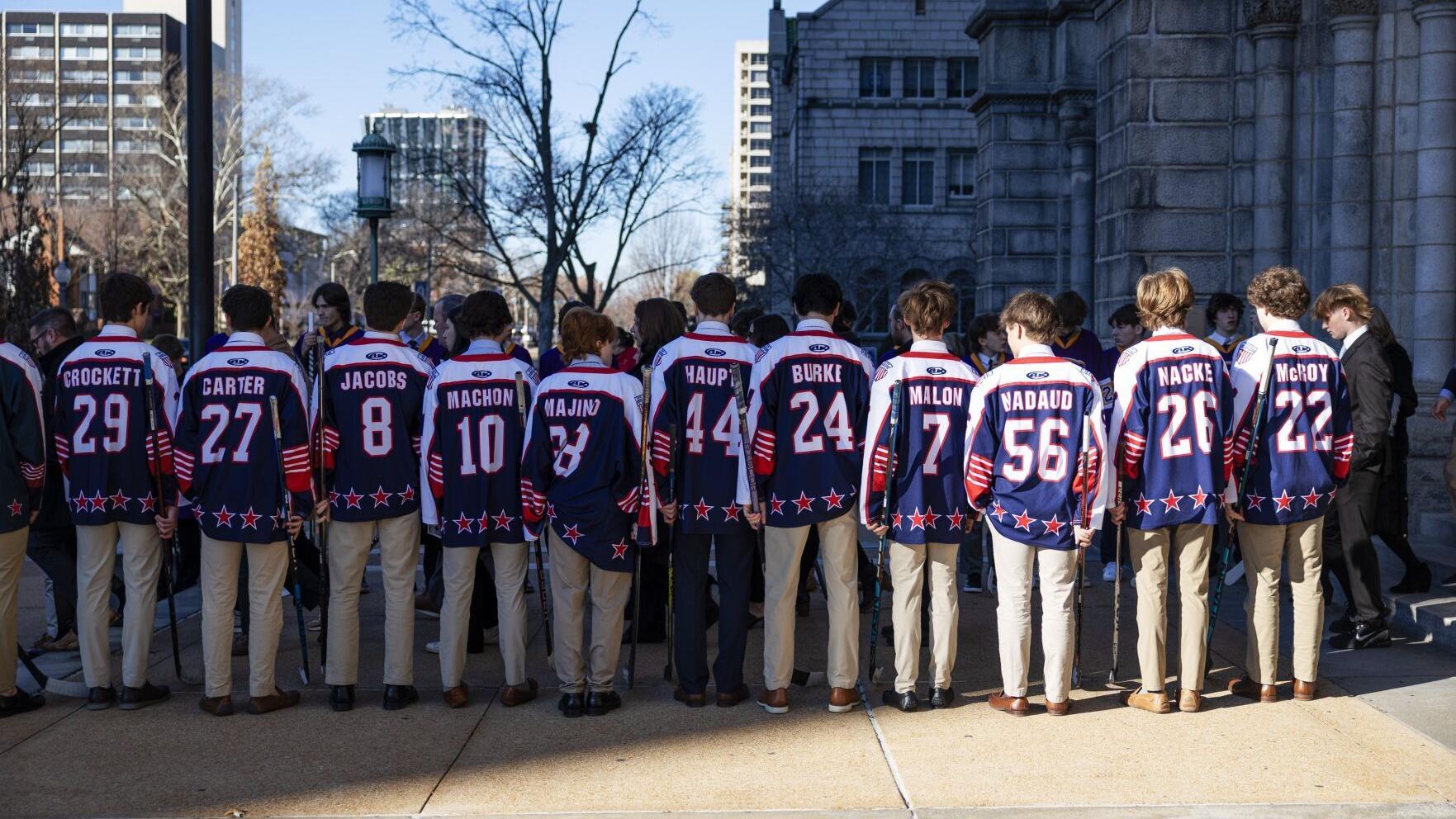 Funeral for CBC hockey player draws crowd. ‘God apparently needs a star right defenseman.’